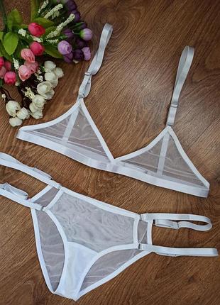 Комплект нижнего белья сетка