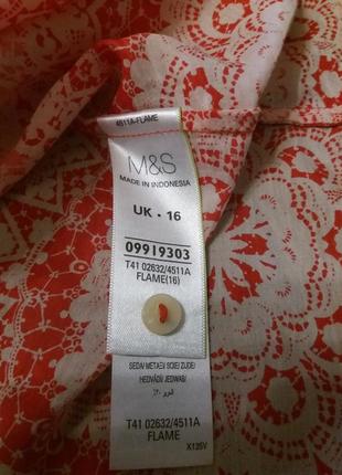 Блуза marks &amp;spenser шовк бавовна 4