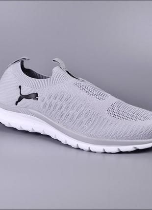 Чоловічі кросівки puma free run gray