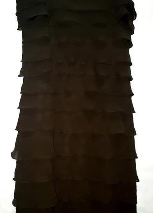Платье в бельевом стиле  с воланами3 фото