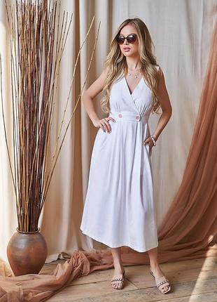 Коттоновое платье