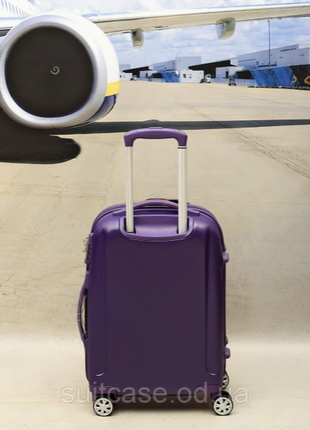 Ударостойкий, французский чемодан из поликарбоната, airtex mercure 9026 фото