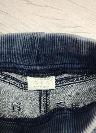Джинси джоггеры штани 3-6 місяців f&f3 фото