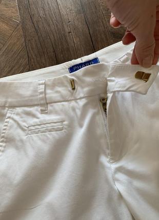 Белые, летние брюки, штаны phard, размер xs/s3 фото