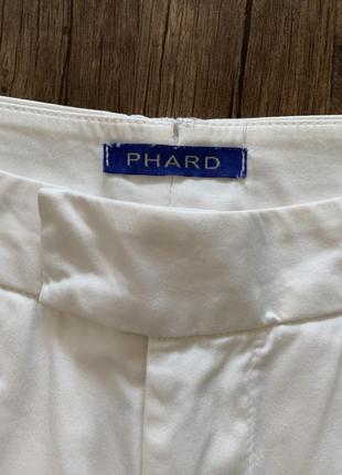 Белые, летние брюки, штаны phard, размер xs/s4 фото