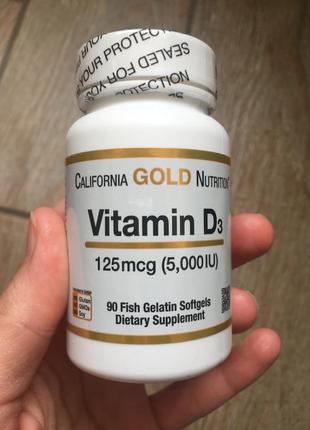 Витамин д3 d3 сша калифорния голд премиум качество