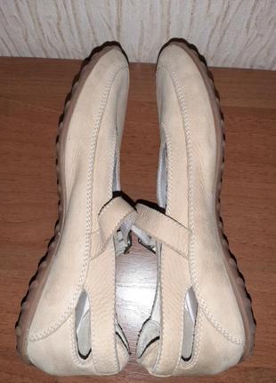 Кожаные туфли geox5 фото