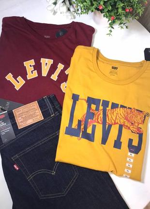 Мужская футболка levis - оригинал