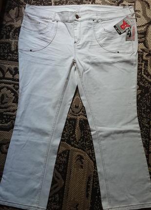 Фірмові жіночі літні німецькі джинси okay,нові з бірками,великий розмір 5-6xl.