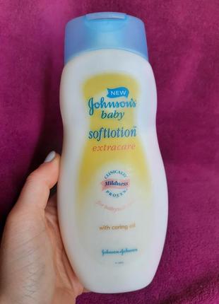 Johnson baby johnson's jonsons soft lotion ніжний дитячий лосьйон молочко, крем для тіла