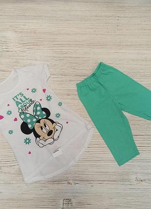 Літній костюм. туніка +бриджі. натуральний трикотаж,.