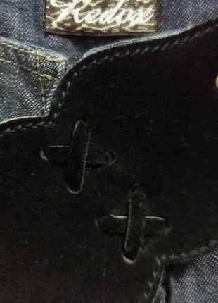Джинсы с боковыми карманами5 фото