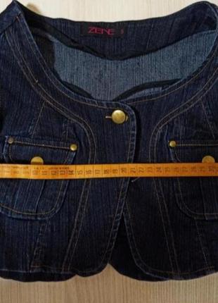 Болеро жилетка джинс7 фото