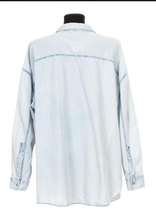 Рубашка светлый деним