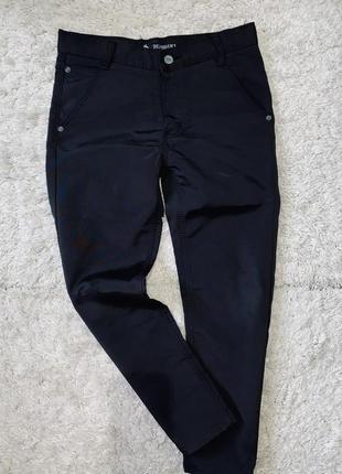 Тёплые детские джинсы брюки на флисе  цвет чёрный jeans robbiki com