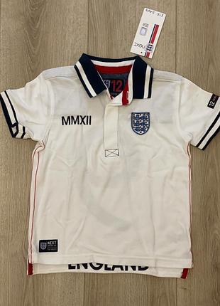 Футболка поло next 3-4 года