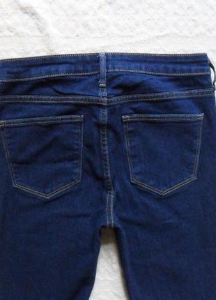 Стильные темно синие джинсы скинни h&m, 28 размер.4 фото