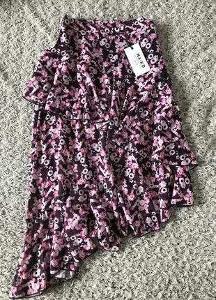 Юбка в цветочный принт na-kd