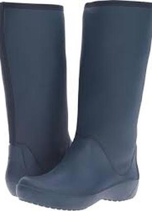 Оригинальные сапоги крокс из сша crocs women's rainfloe tall boot