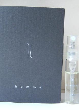 Пробник - zara homme zara - edt - 1,5 мл. (spray) оригінал.