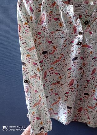 Рубашка на девочку100% вискоза