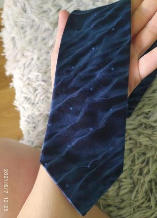Lanvin шелковый галстук оригинал2 фото