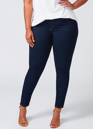 Синие джеггинсы c&amp;a the jegging jeans, батал, большой размер, 56/581 фото