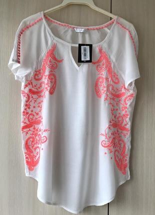 Блуза з вишивкою promod / m