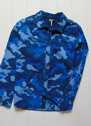Orchestra. размер 10 лет. рубашка в стиле military для мальчика