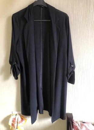 Стильная базовая накидка тренч платье