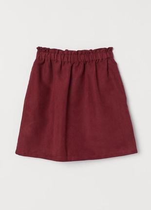 Новая замшевая юбка h&m. размер 42