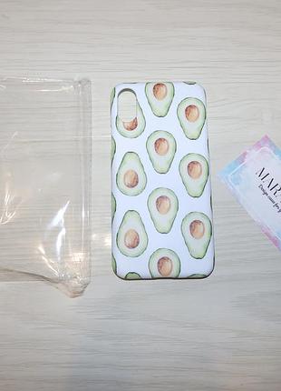 Дизайнерські чохли - mara case авокадо avocadication iphone x / xs