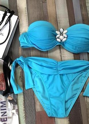 Бирюзовый купальник gabbiano