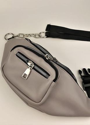 Бананка pocket  серая