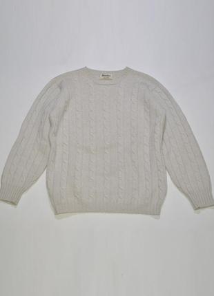 Свитер hawico of scotland pure new wool knit sweater
