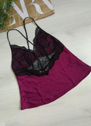 Сексуальная майка маечка с кружевом пеньюар ночнушка hunkemoller1 фото