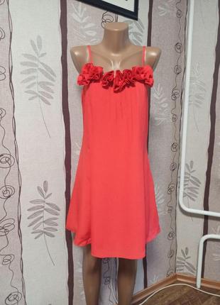 Сукня троянда asos 36 розмір 8 uk
