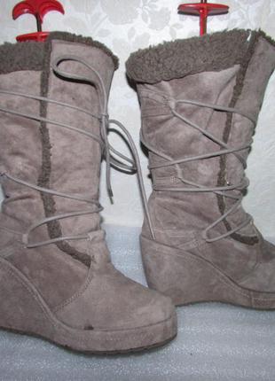 Замшевые зимние сапоги ~rocket dog~ р 40