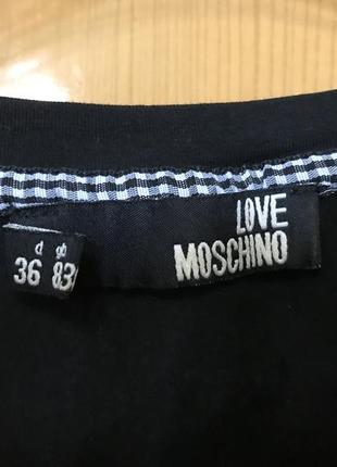 Футболка moschino з серцем7 фото