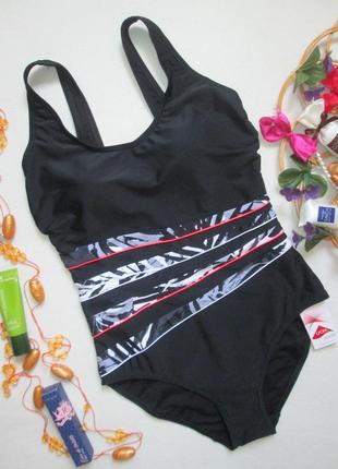 Суперовий відрядний злитий купальник з контрастними вставками george 🍒👙🍒