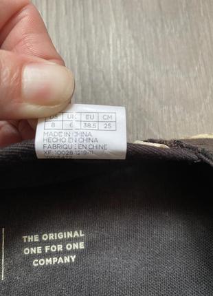 Эспадрильи слипоны мокасины туфли toms оригинал 8  38,58 фото
