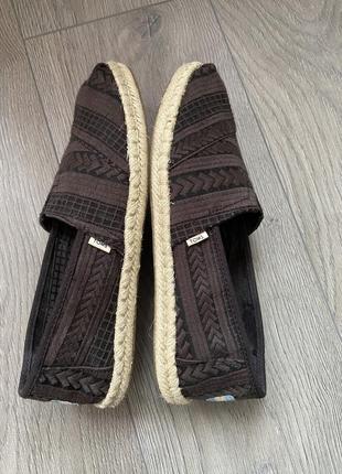 Эспадрильи слипоны мокасины туфли toms оригинал 8  38,53 фото