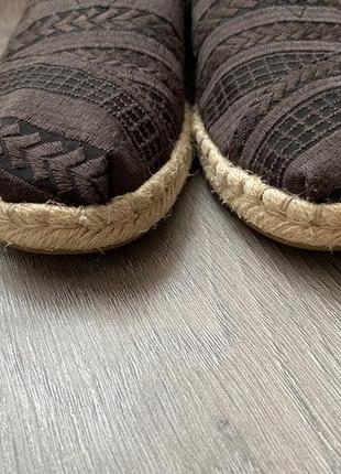 Эспадрильи слипоны мокасины туфли toms оригинал 8  38,56 фото