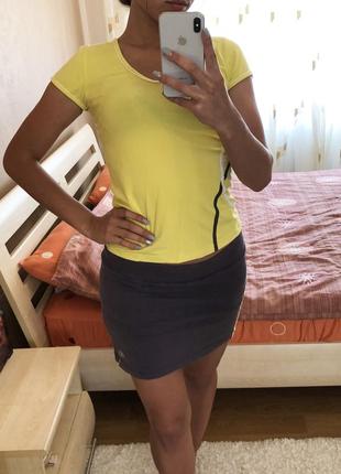 Костюм с юбкой спортивный