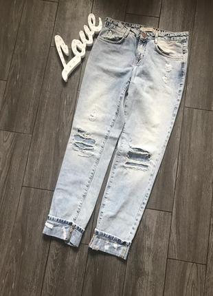 Джинсы zara premium wash1 фото