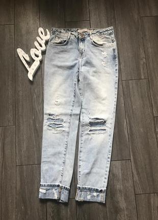 Джинсы zara premium wash2 фото