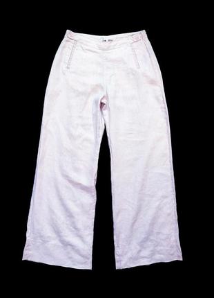 Стильные женские летние брендовые льняные брюки от john rocha (100% лен)2 фото