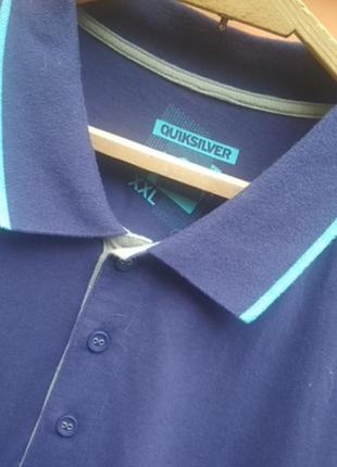 Брендовая футболка тениска поло polo от фирмы quicksilver3 фото