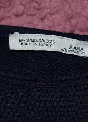 Кофта свитер  летучая мышь оверсайз zara 4