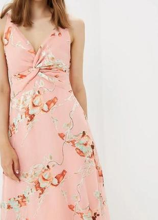 Шикарное платье сарафан цветочный принт размер 14 с сайта asos3 фото